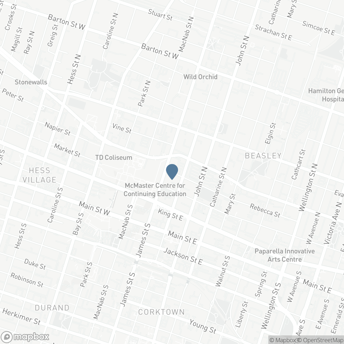 11 REBECCA Street Unit# 105, Hamilton, Ontario L8R 3H7